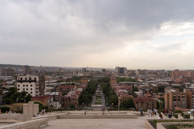Cascade yerevan uitzicht