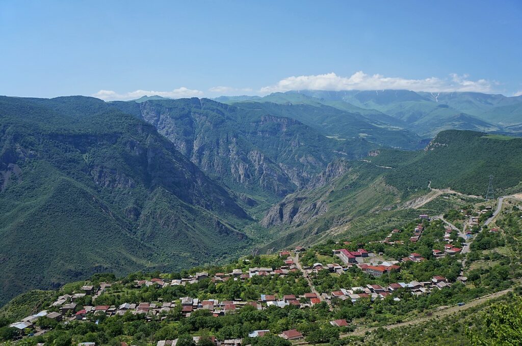Halidzor dorp Armenië