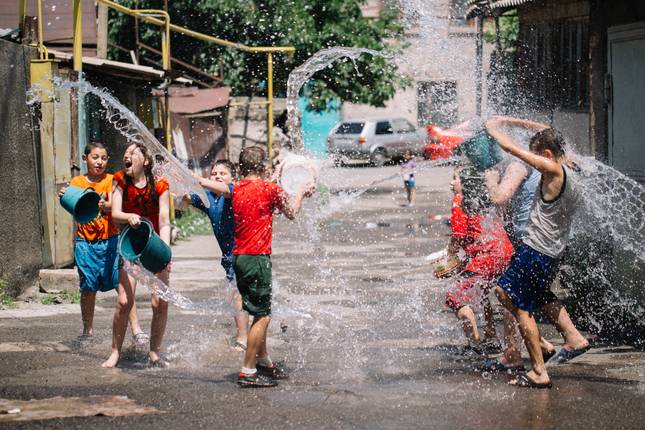 Vardavar Een zomerfestival in Armenië