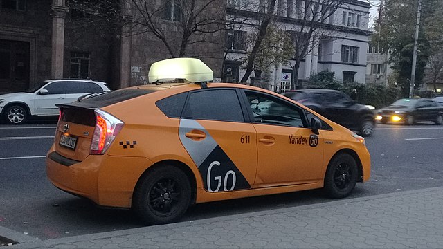Yandex Go taxi Yerevan